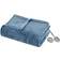 Beautyrest Heated Plush Blankets Blue (228.6x213.36)