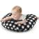 The Peanutshell Nursing Pillow Breastfeeding Black and White Buffalo Plaid