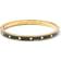 Kate Spade Spot The Spade Hinged Bangle - Gold/Black