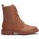 Sam Edelman Kid's Lydell Combat Boot - Lt Cuoio Brown Leather