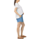 Nom Maternity Berlin Smocked Waist Shorts French Blue