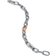 David Yurman Madison Chain Bracelet - Silver/Rose Gold