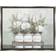 Stupell Home Decor Hydrangea Bouquets Blessed Sentiment Framed Art 17x21"