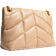 Saint Laurent Loulou Puffer Medium Flap Shoulder Bag - Dark Beige