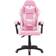 CorLiving Ravagers Gaming Chair - Pink/White