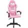 CorLiving Ravagers Gaming Chair - Pink/White