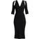 Dolce & Gabbana Cutout Jersey Midi Sheath Dress