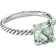 David Yurman Chatelaine Ring - Silver/Green/Diamonds