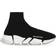 Balenciaga Speed 2.0 Clear Sole Recycled Knit M - Black/White