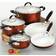 Tramontina Style Ceramica Cookware Set with lid 8 Parts