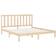 vidaXL Bed Frame Solid 100cm Bettrahmen 200x200cm