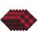 DII Buffalo Check Cloth Napkin Red, White, Black, Gray (50.8x50.8)