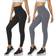 CTHH Women Tummy Control-High Waist Yoga Pants 2-pack