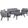 Venture Design Virya Lounge-Set, 1 Bord inkl. 2 Stolar & 1 Soffor