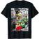 Nickelodeon Classic Nicktoons Hanging On Stoop T-shirt Men