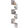 Greenco 5 Tier Wall Shelf 7.8"