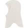 Racing Kids Organic Single Layer Cotton Balaclava with Bow - Eggshell (505003-10-SS21)