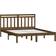 vidaXL Bed Frame Solid Pine 100cm Bettrahmen 135x190cm