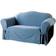 Sure Fit Sailcloth Duck Loose Sofa Cover Blue, White