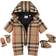 Burberry Check Puffer Suit -Beige