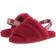 UGG Kid's Fluff Yeah Slide - Samba Red