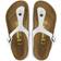 Birkenstock Gizeh Birko Flor - White