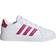 Adidas Kid's Grand Court Lifestyle Tennis - Cloud White/Team Real Magenta/Cloud White