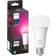 Philips Hue 562982 White and Color A21 LED Lamps 16W E26