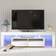 Sussurro Modern Gloss Entertainment Center White TV Bench 63x18"