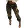 Women's High Waist Slim Fit Cargo Pants