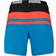 Puma Men's Swim Heritage Stripe Mid-Length Shorts - Blue Combo