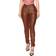 Wayrunz Women's High Waisted Stretch Faux Leather Pants
