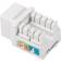 Lanberg KSU6-1090 Keystone Modular RJ45 UTP Cat6 Mono Adapter