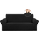 Kekuou Stretch Loose Sofa Cover Black (198.1x101.6)