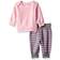 Hanes Baby Flexy Adjustable Sweatshirt Jogger Pant Set