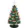 Kurt Adler 12.8-Inch Battery-Operated LED Ceramic Christmas Tree Ornament 13"