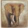 Harper & Willow Traditional Elephant Wall Decor 47x47"