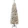 National Tree Company 6 ft First Traditions Pre-Lit Acacia Flocked Slim Christmas Tree 70.8"