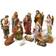 GlitzHome Nativity Set Figurine 10" 12