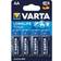 Varta Longlife Power AA Batteries 4-pack