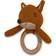 Filibabba Rattle with Silicone Bite Ring Freya the Fox