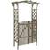 vidaXL Pergola with Gate 15.7x80.3"