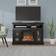 Altra Chicago Electric Fireplace TV Bench 47.2x31.8"