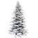 Christmas Time Snowy Pine Christmas Tree 78"