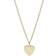 Fossil Drew Heart Necklace - Gold