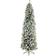 Nearly Natural 8Ft Pre-Lit Slim Christmas Tree 96"