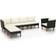 vidaXL 3082081 Lounge-Set, Bord inkl. 1 Stolar & 4 Soffor