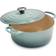 Le Creuset Sea Salt Signature Round with lid 1.37 gal 10.25 "