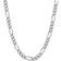 Giani Bernini Figaro Chain Necklace - Silver