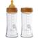 Hevea Wide Neck Baby Glass Bottle 250ml 2-pack